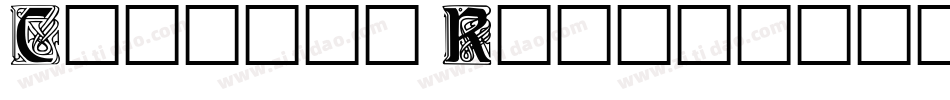 Carrick Regular字体转换